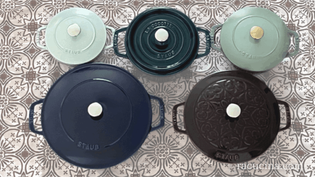 ストウブ5種比較】ブレイザー28cm・ラウンド20cm・ワナベS/M/XL の使用