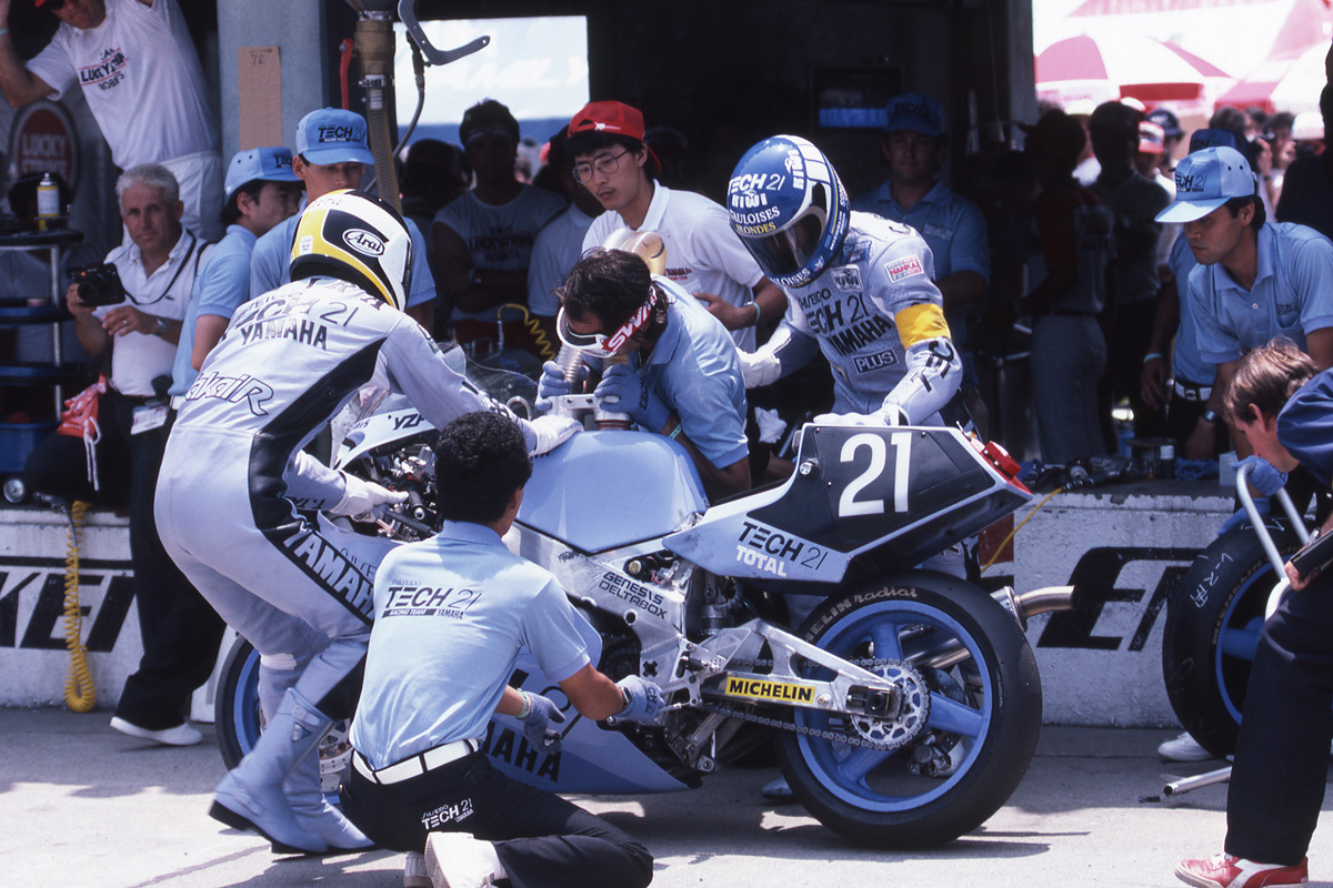 1986年 2年連続リタイア、哀愁漂うTECH21 | 2019 鈴鹿8耐スペシャル