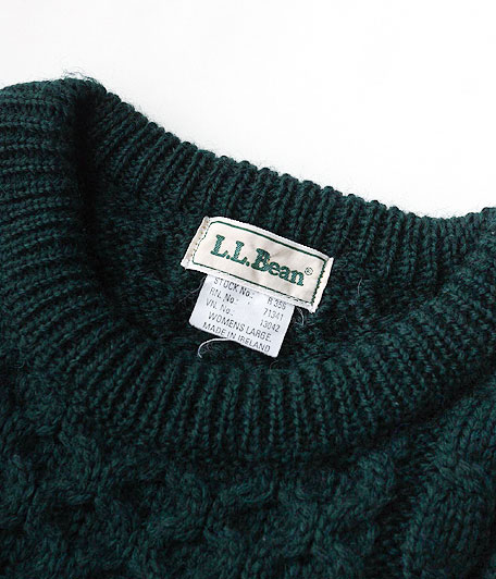 L.L.BEAN オールドアランニットセーター - Fresh Service NECESSARY or