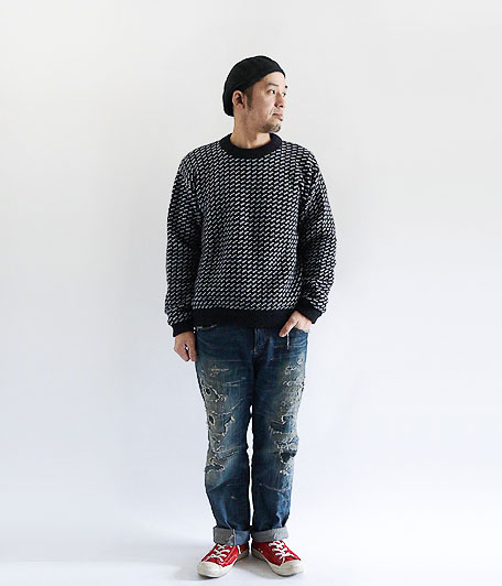 L.L.BEAN バーズアイクルーネックセーター - Fresh Service NECESSARY