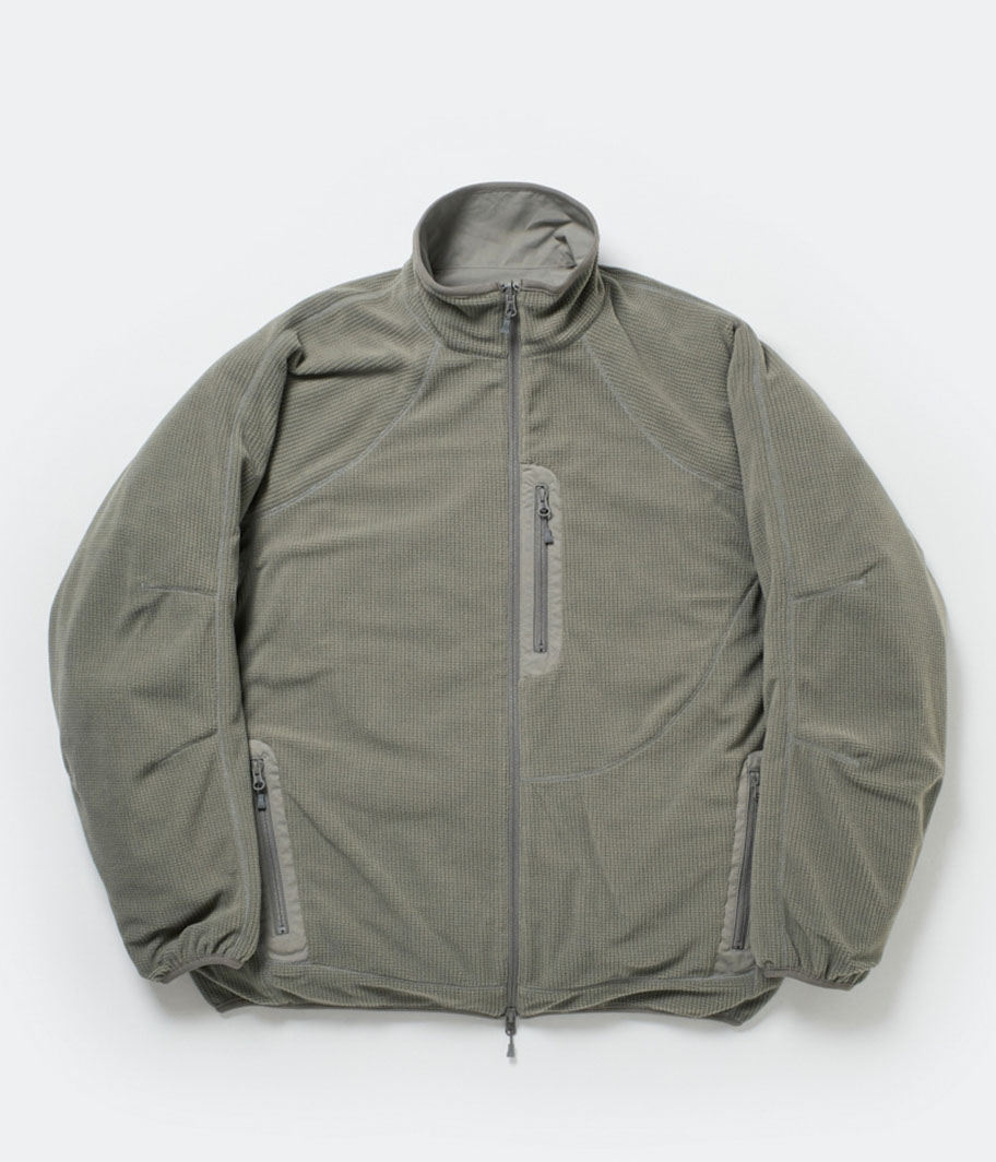 DAIWA PIER 39 TECH REVERSIBLE MIL ECWCS STAND JACKET [WOLF GRAY