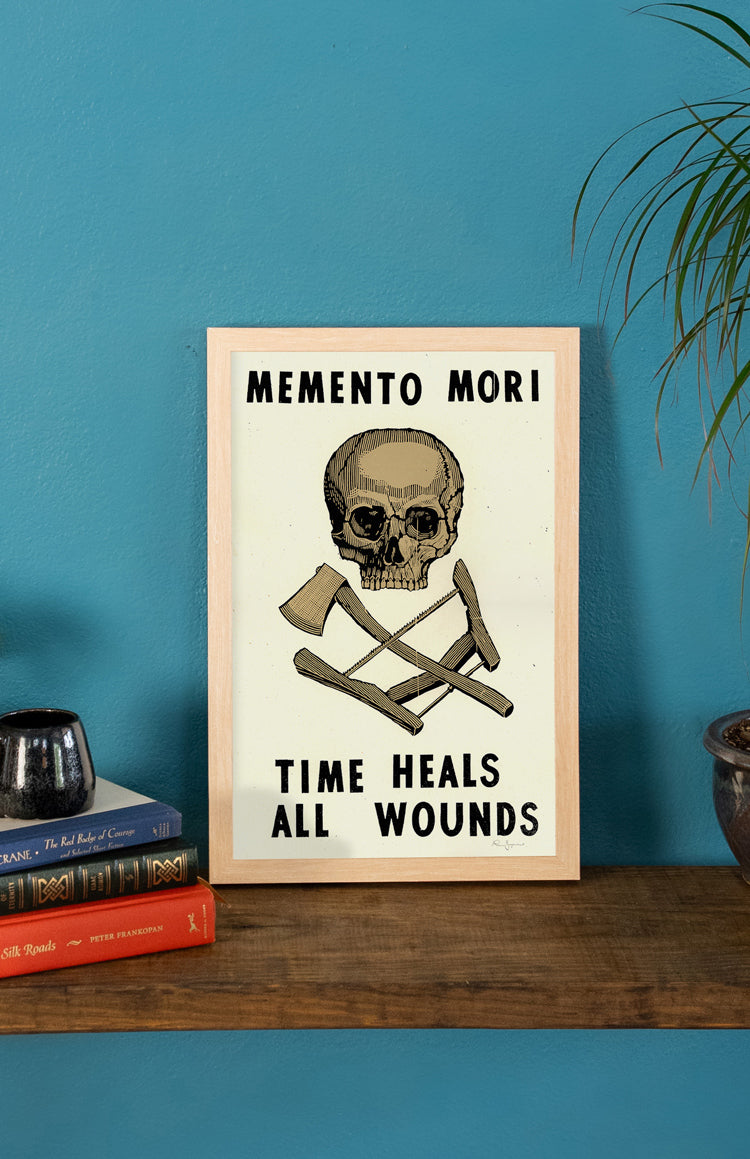 Memento Mori Print – Ravi Zupa Arts
