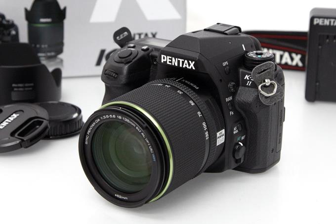 K-3 II 18-135WR レンズキット シャッター回数3400回以下 【K695