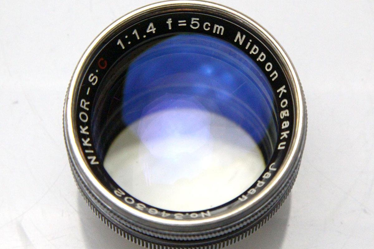 S2 ボディ 前期 Nikkor-S・C 5cm F1.4 レンズ付 γA6061-3U2B-ψ