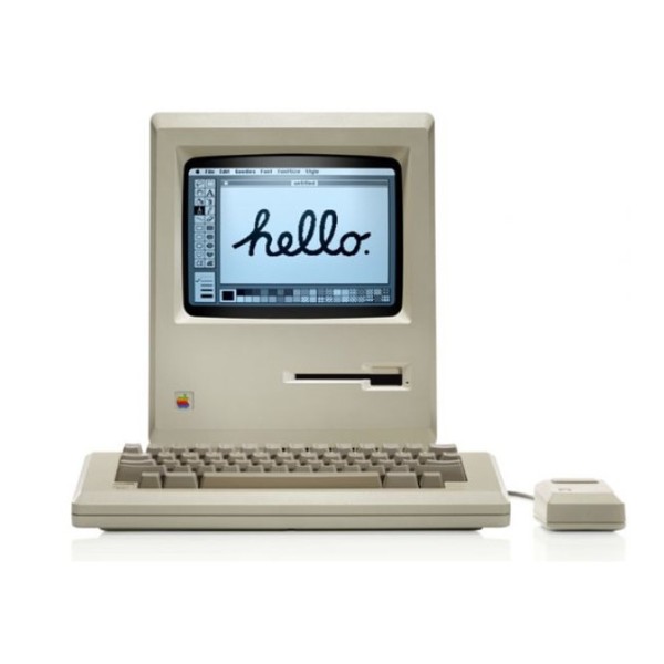 1984年の革命】伝説の初代マック「Macintosh 128K」アップル