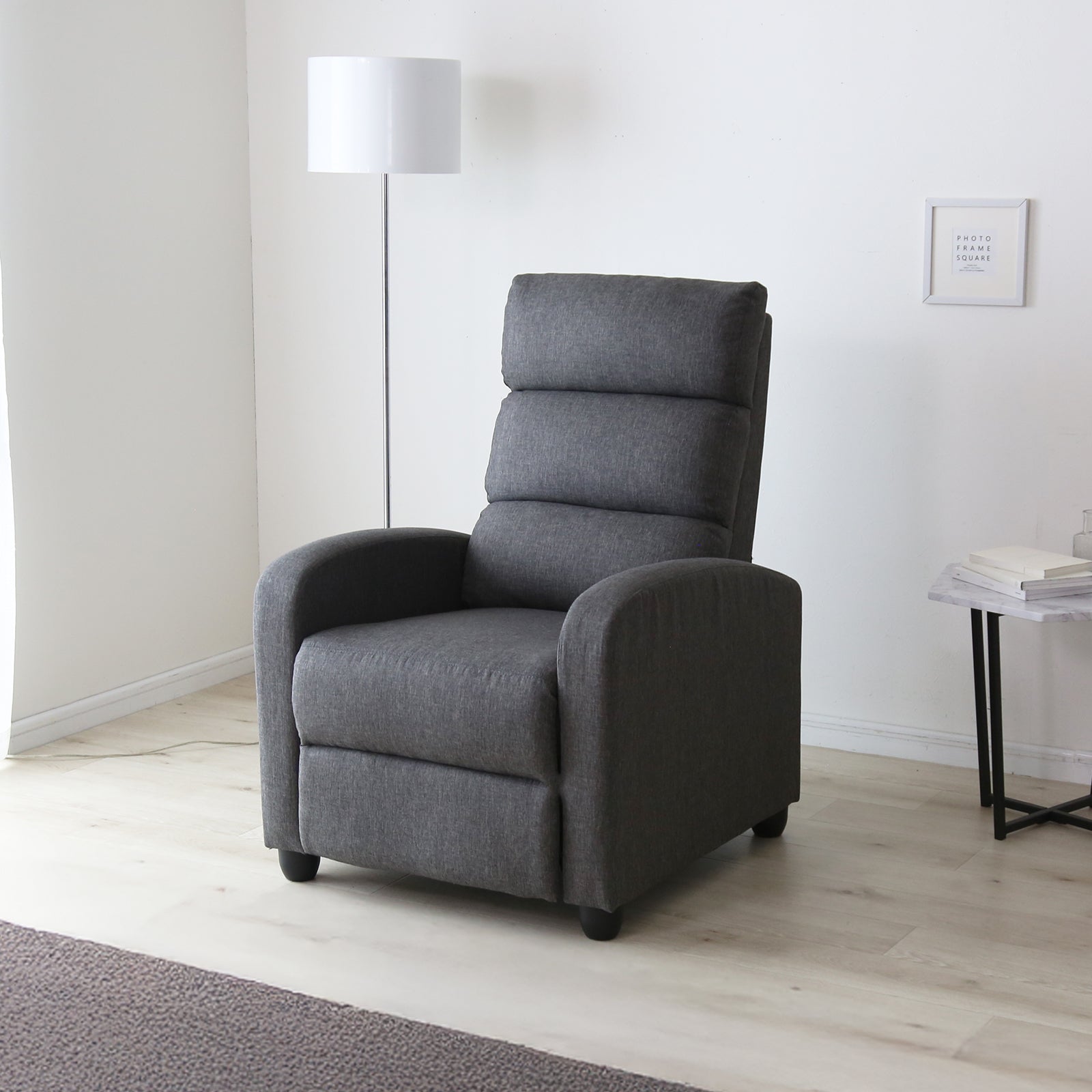 足先までゆったりリラックス！一人掛けリクライニングチェア ｜【公式