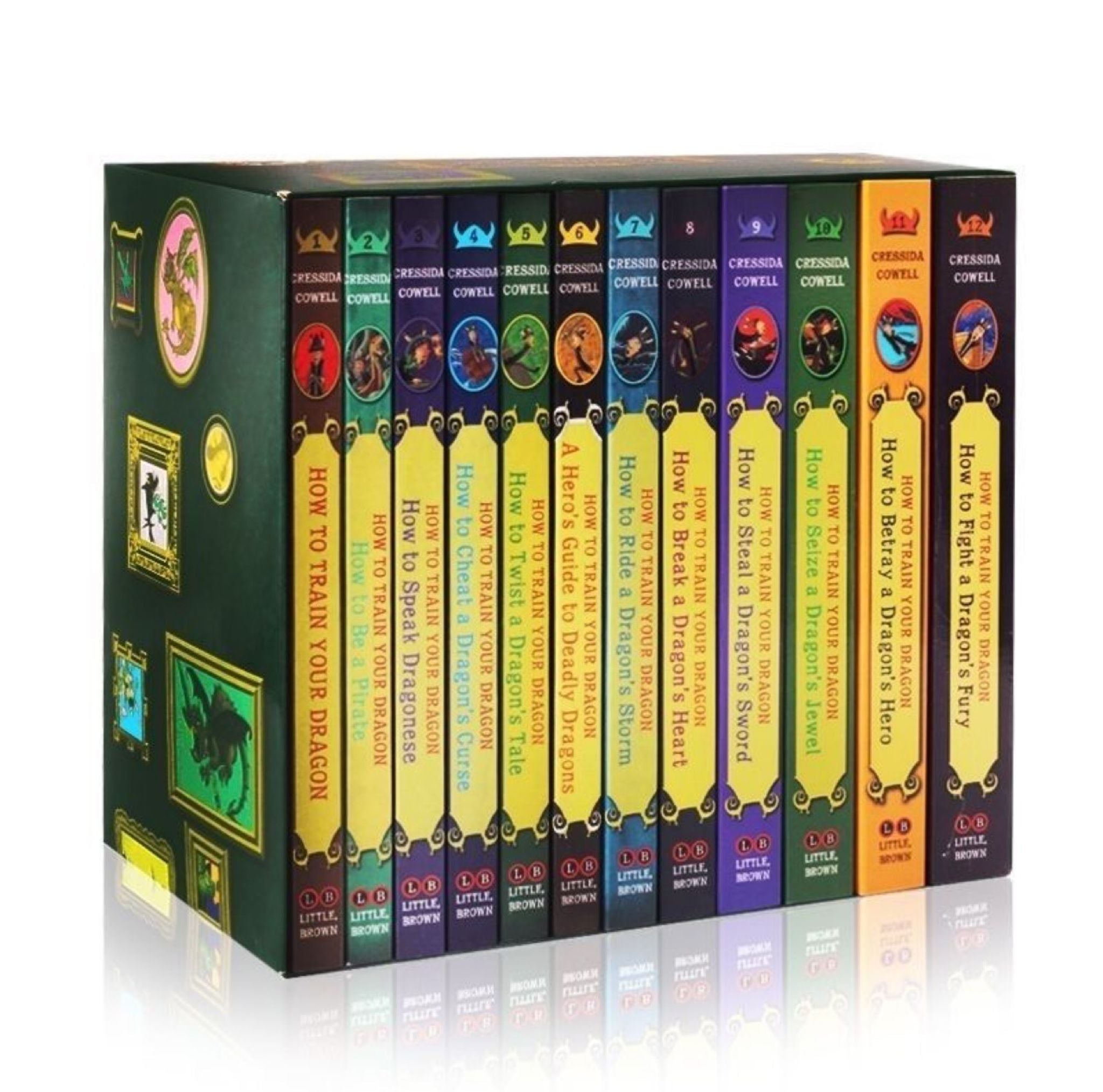 How to Train Your Dragon 12 Book Set - Children's Dubai