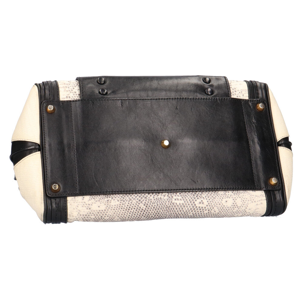 クロエ Chloe リトルアリス ショルダーバッグ レザー ベージュ