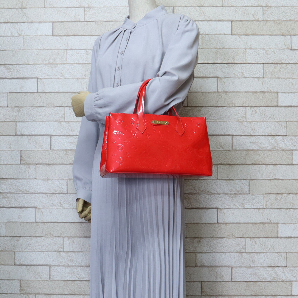 LOUIS VUITTON ルイヴィトン ウィルシャーPM モノグラムヴェルニ