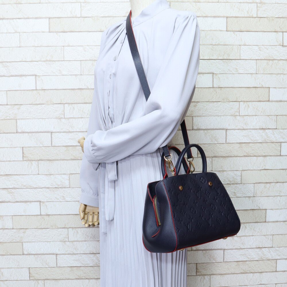 ルイヴィトン LOUIS VUITTON モンテーニュBB モノグラムアンプラント