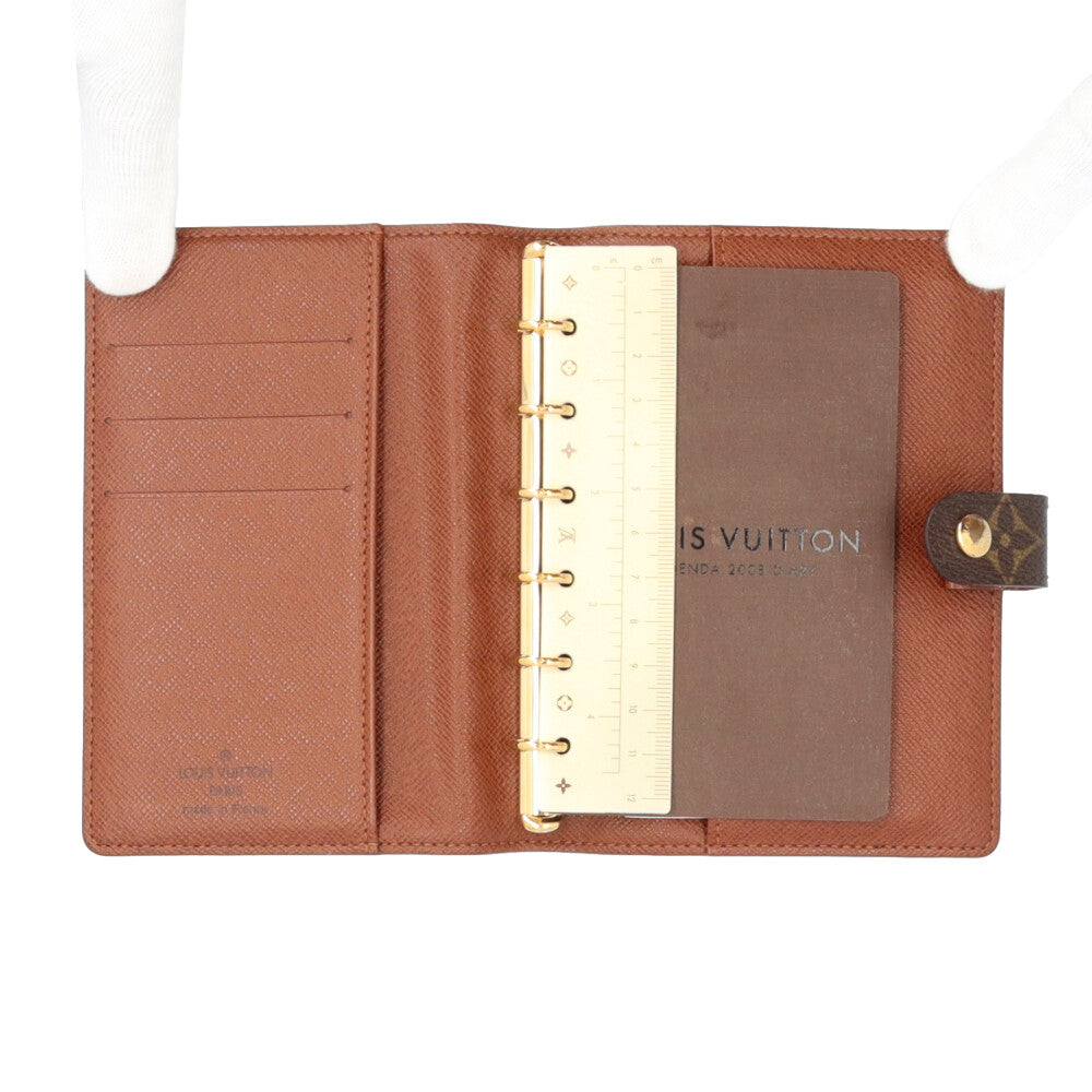 LOUIS VUITTON ルイヴィトン アジェンダPM モノグラム 手帳カバー
