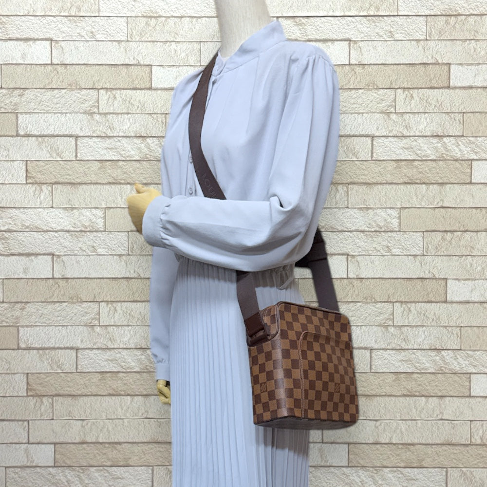 LOUIS VUITTON ルイヴィトン オラフPM ダミエ ショルダーバッグ ダミエ