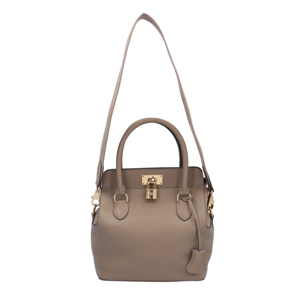 HERMES Toolbox 20 Shoulder Bag Swift Grey Women's Used – 【公式