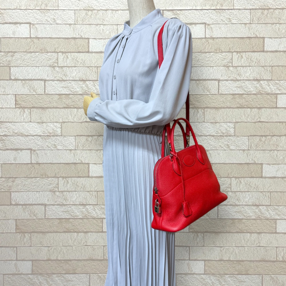 HERMES エルメス ボリード31 ショルダーバッグ トリヨンクレマンス