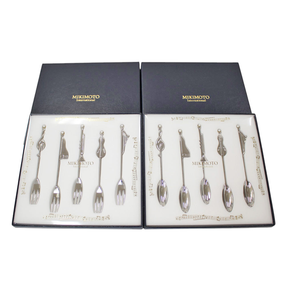 MIKIMOTO ミキモト スプーン ステンレススチール ユニセックス 中古