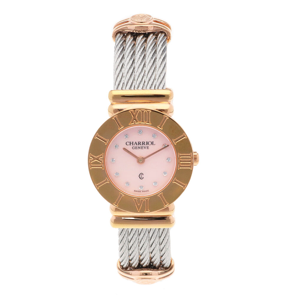 CHARRIOL シャリオール サントロペ 腕時計 ステンレススチール 028R