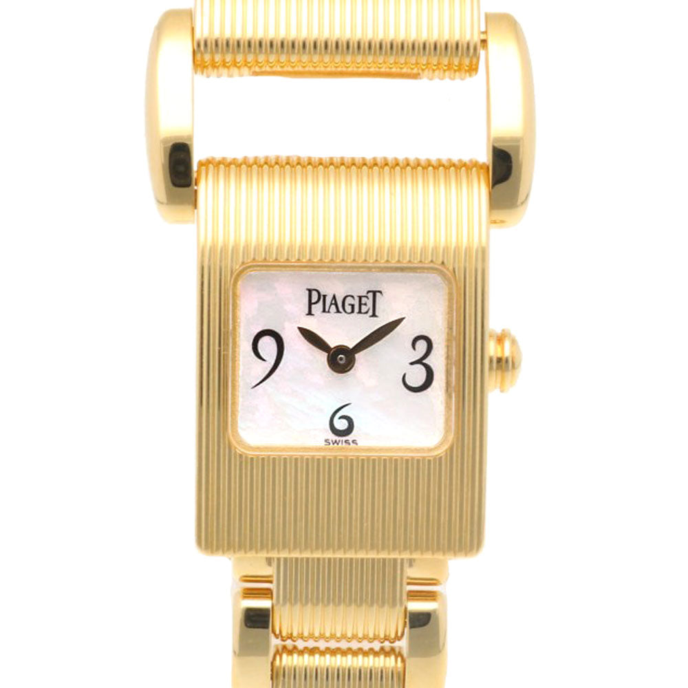 PIAGET ピアジェ ミスプロトコール 腕時計 18金 K18イエローゴールド