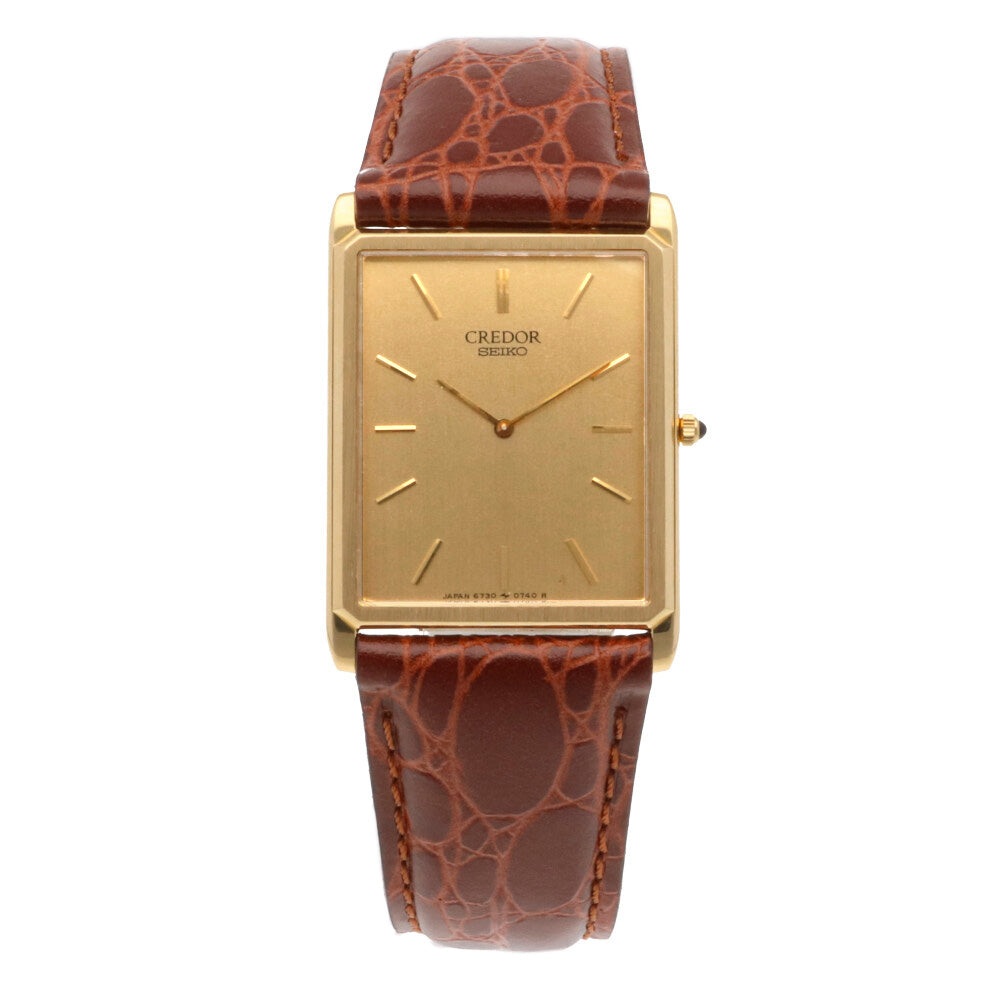 CREDOR SEIKO クレドール セイコー 腕時計 18金 K18イエローゴールド
