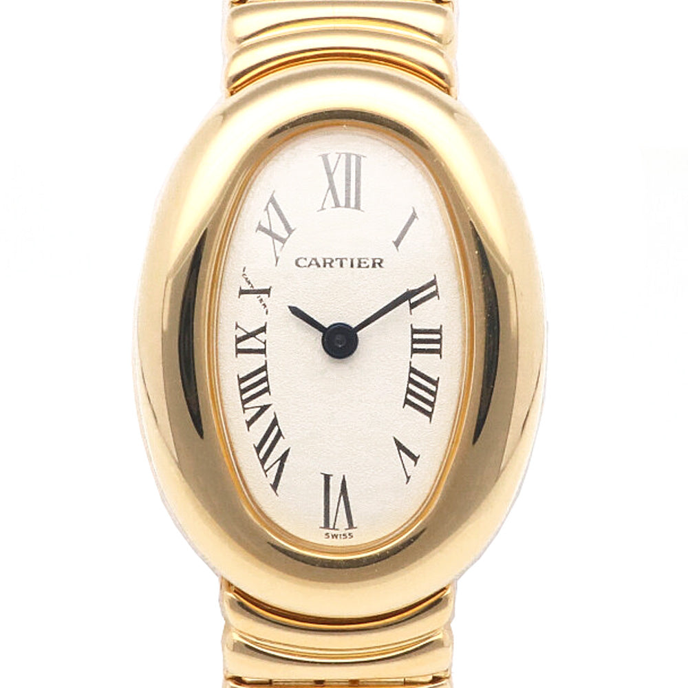 CARTIER カルティエ ミニベニュワール 腕時計 18金 K18イエロー