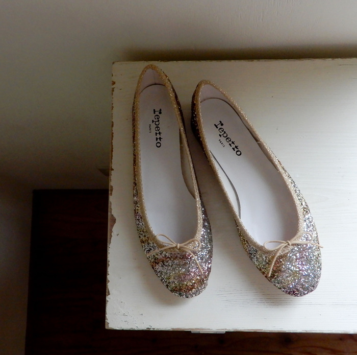 repetto レペット “Sparkling Nights” Cendrillon Metallic Ballerina