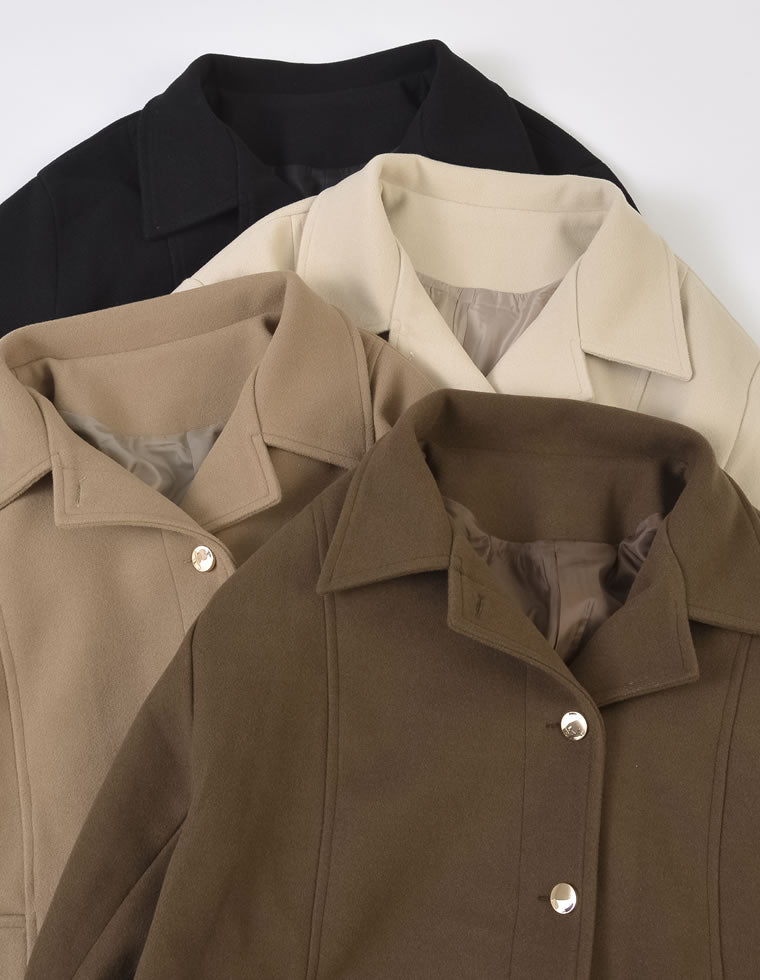 マルチウェイポンチョ風ミドルコート - ジャケット/アウター通販