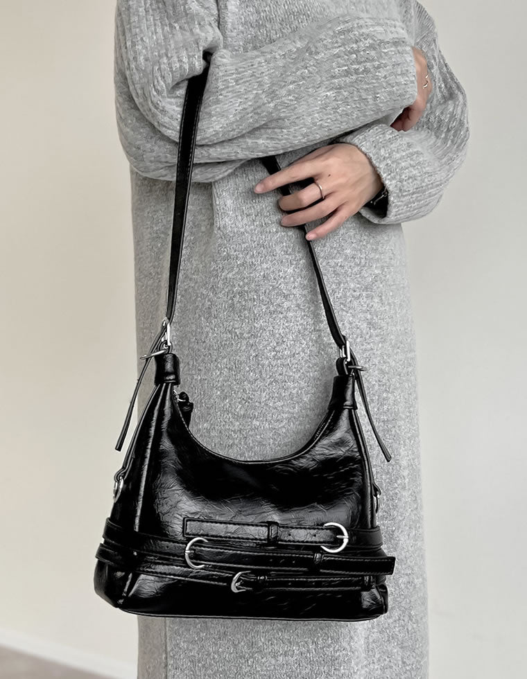 ベルト付きワンハンドルバッグ - バッグ通販 | 人気レディース