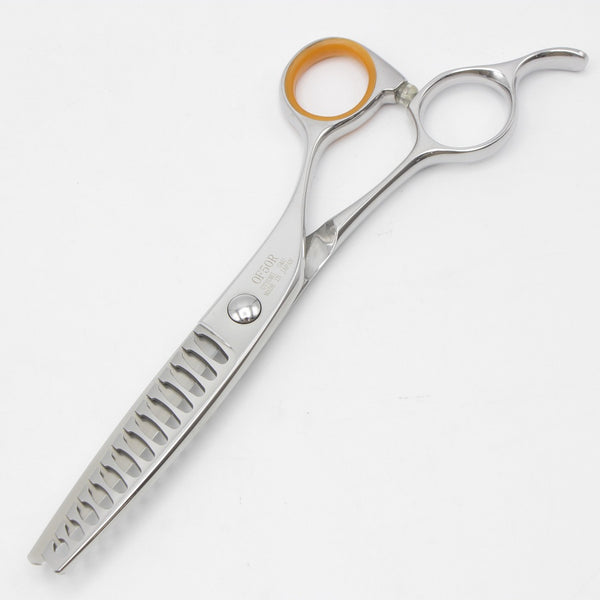 美品】内海シザー U&U OF50R セニング 6インチ オフセットハンドル 13