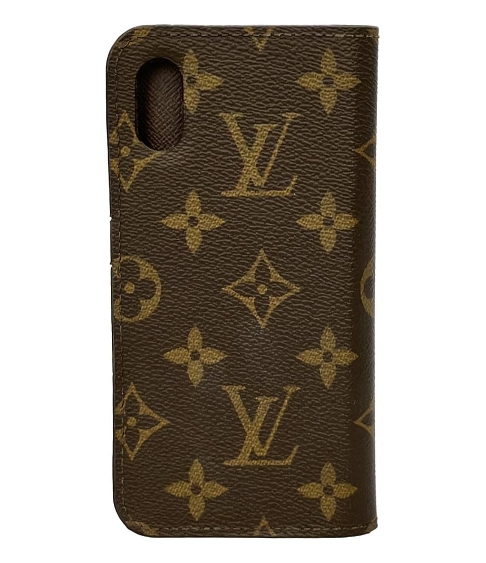 LOUIS VUITTON iphoneケース X XS モノグラム フォリオ M63433