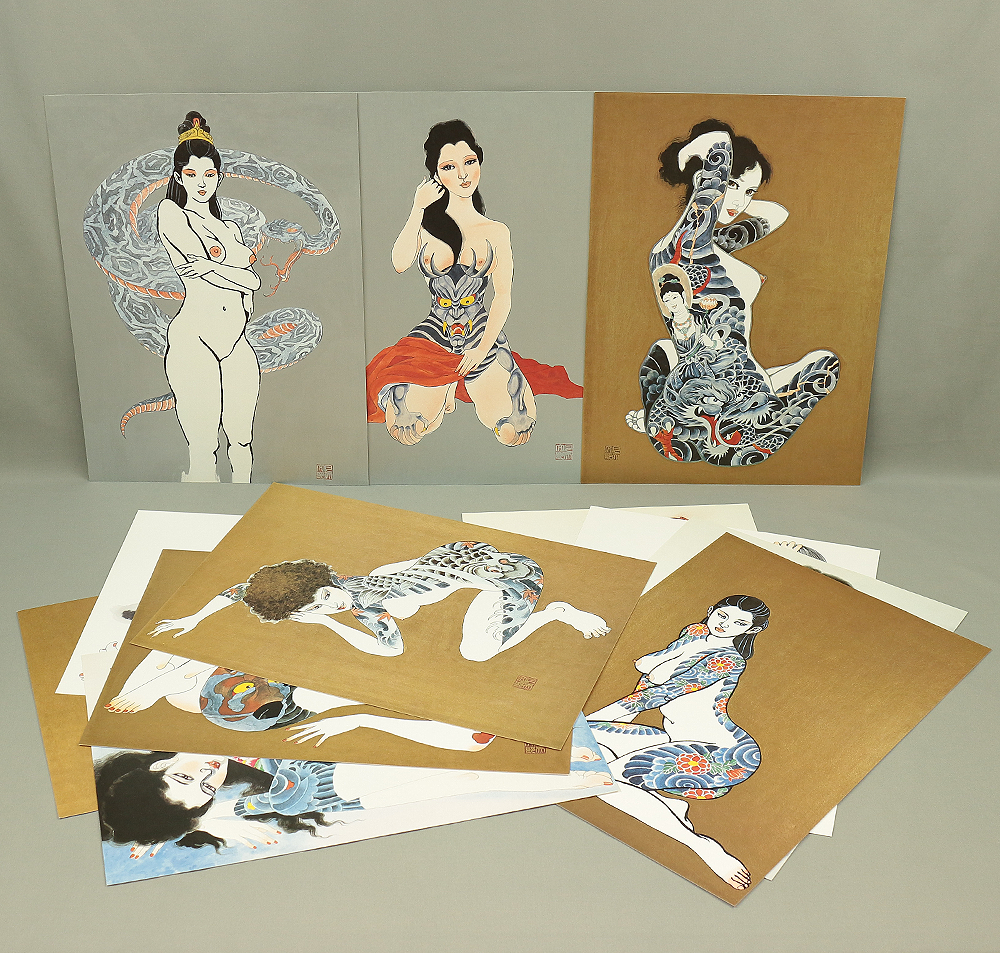 妖艶刺青美人画集 凡天太郎 画集