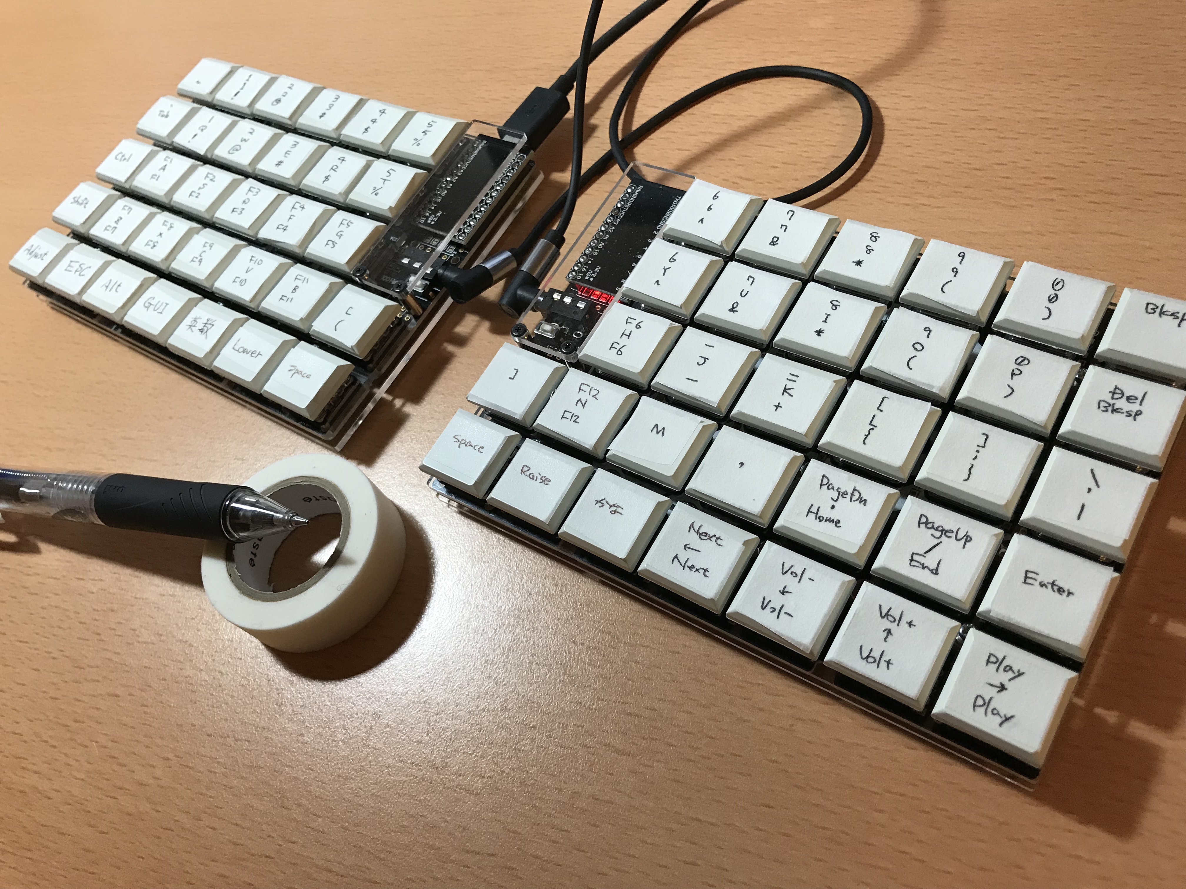 左右分割、格子状の自作キーボードキット Helixを組み立てた - repl.info