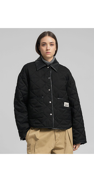 クロップド キルティングジャケット｜REPLAY リプレイ公式通販サイト