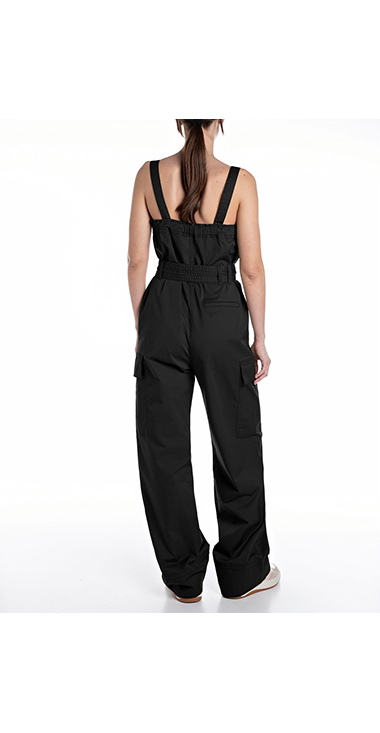 コンフォートフィットストレッチコットンジャンプスーツ｜REPLAY