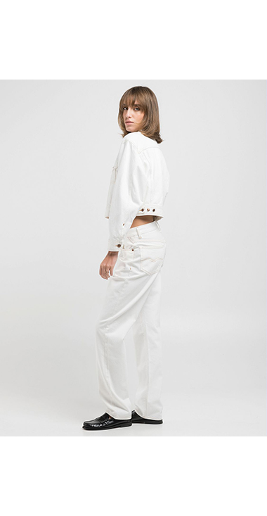 9Z1 ECO PLUS ホワイトデニムジャケット（セットアップモデル
