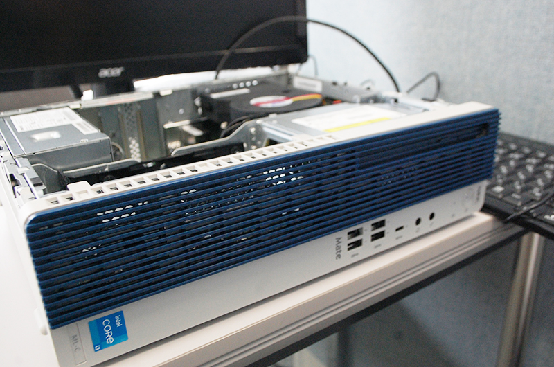 NEC Mate タイプMLのM.2 SSDを交換 SSDの取り方／レノボ デスクトップ