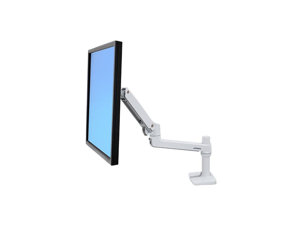 Ergotron 45-490-216 LX Desk Mount LCD Monitor Arm, White | Touchboards