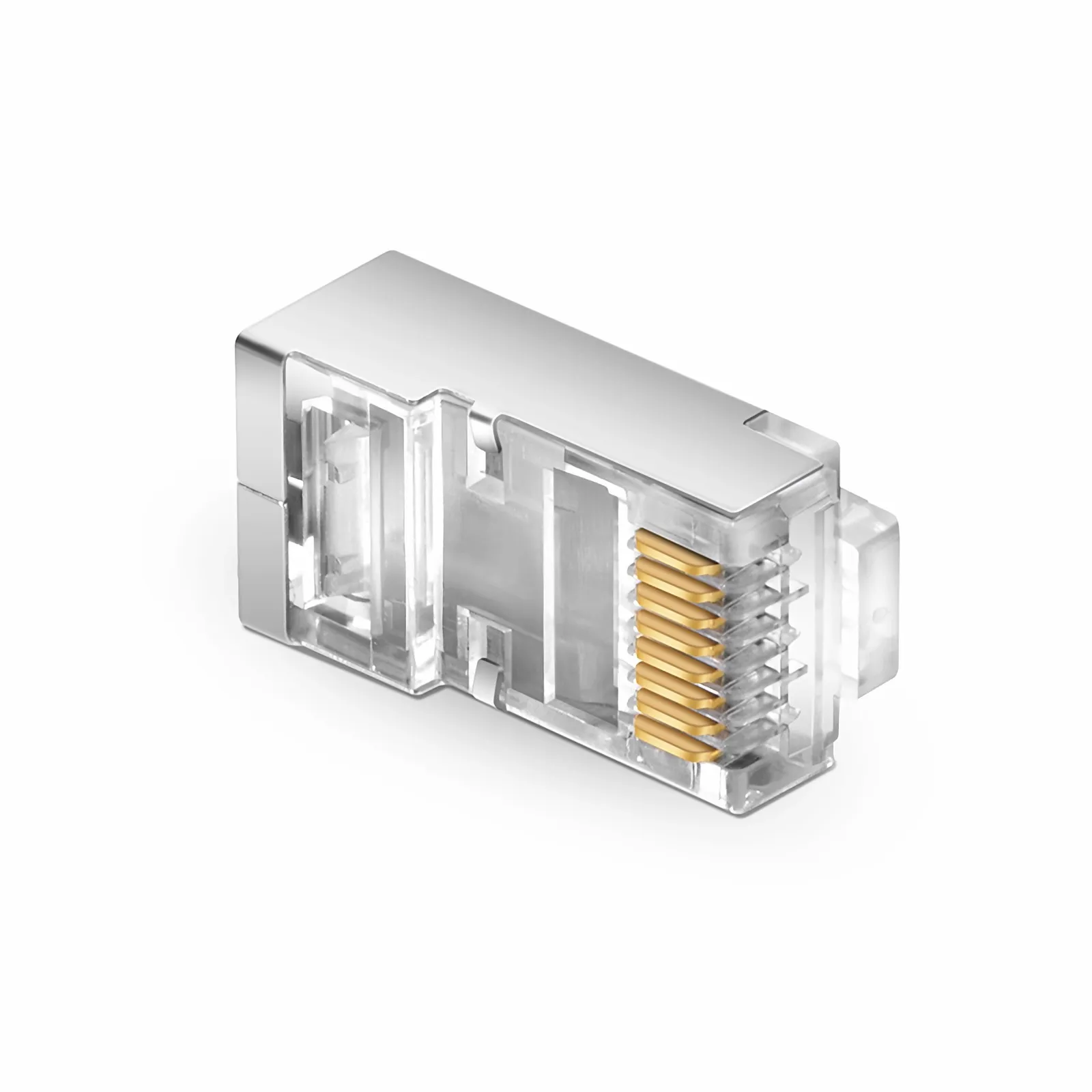 Cat5e RJ45 標準モジュラープラグ シールド付きネットワークコネクタ