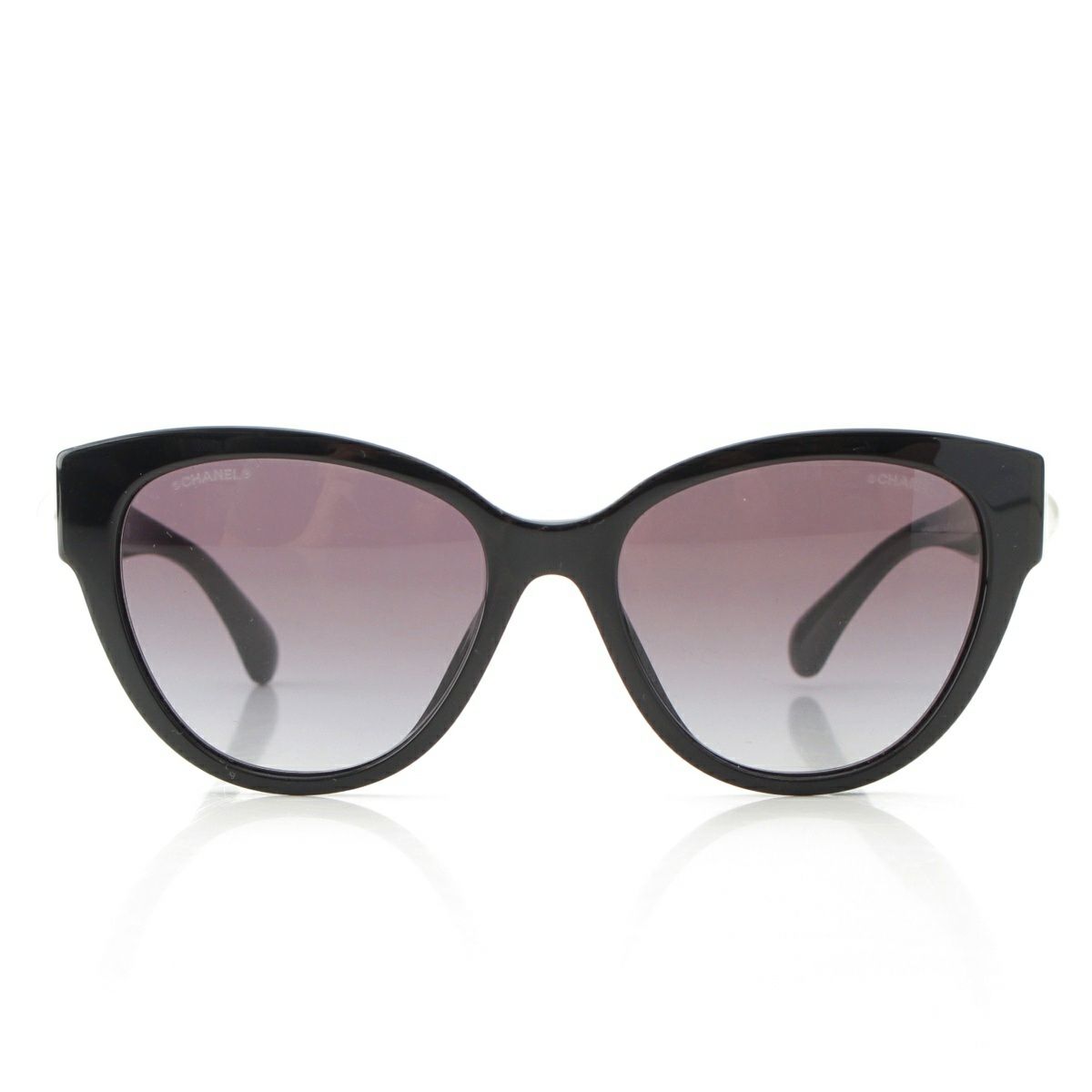 シャネル キャットアイ ハートココマーク フェイクパール カメリア