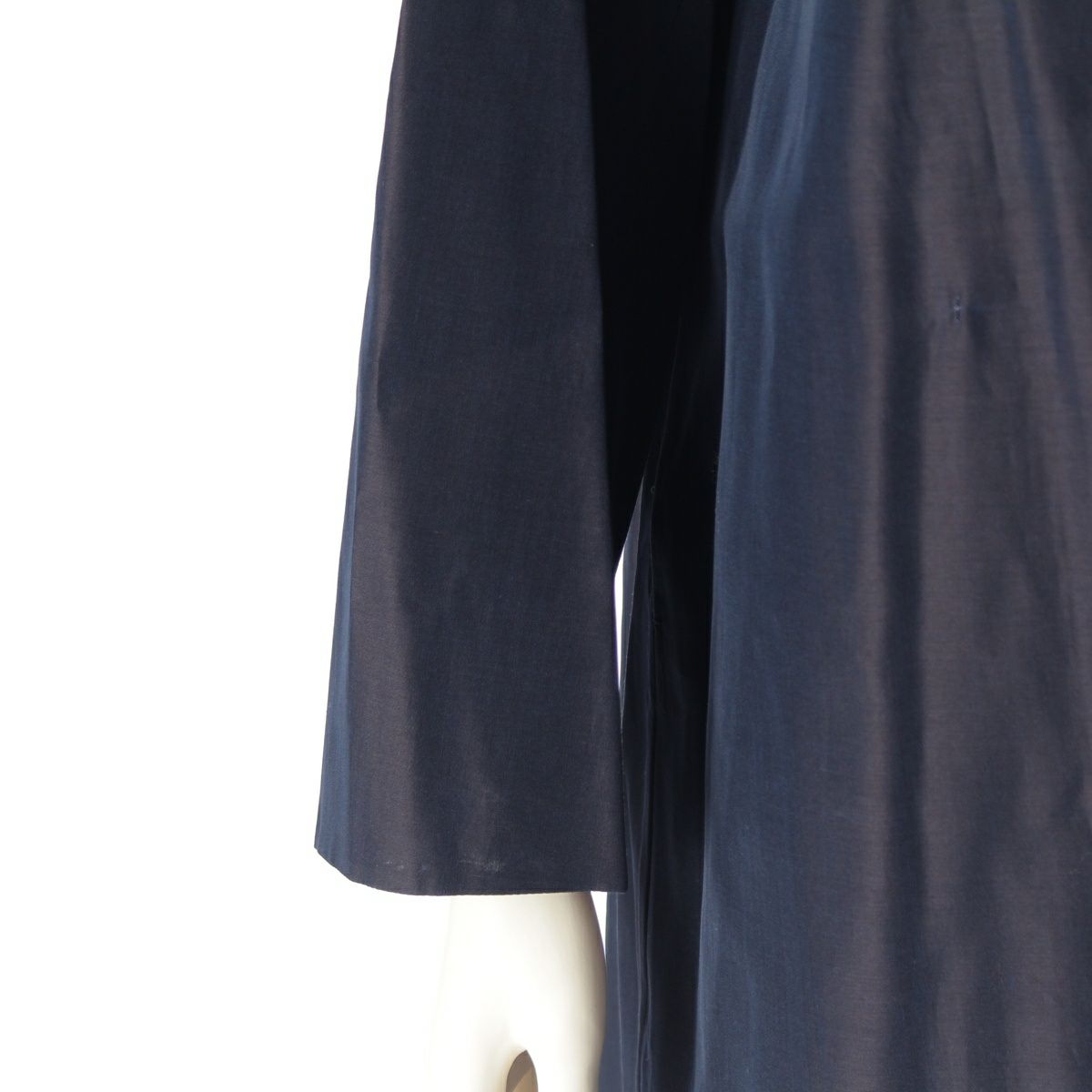 ドゥロワー コットン シルク セイラーカラー コート ジャケット