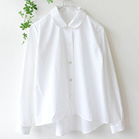 小さな丸衿ブラウス | 生地と型紙のお店 Rick Rack