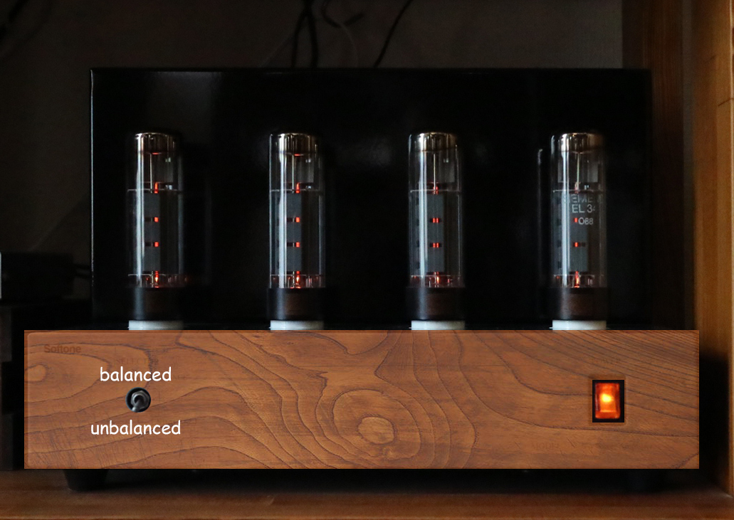 Softone Model7《カスコード差動単段プッシュプルアンプ》: ♪ 一杯の