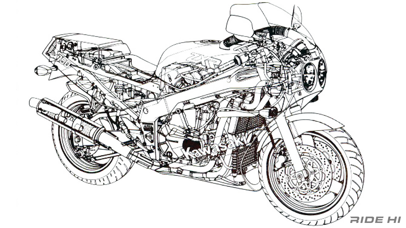 ZXR750で遂にナナハンレプリカへ参入したカワサキ！【このバイクに注目