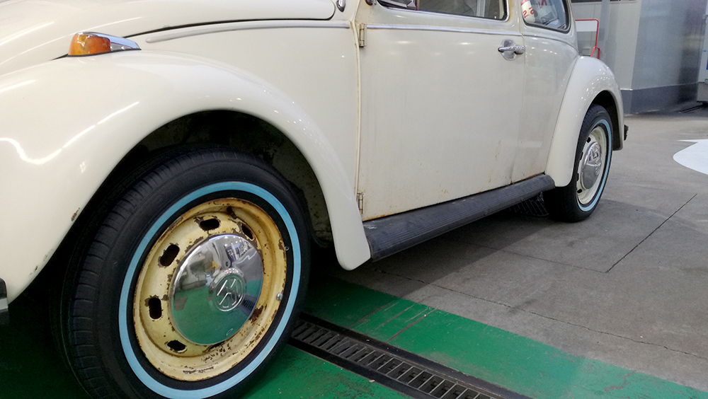 空冷ビートルのタイヤサイズ - 空冷ワーゲンに乗ろう！