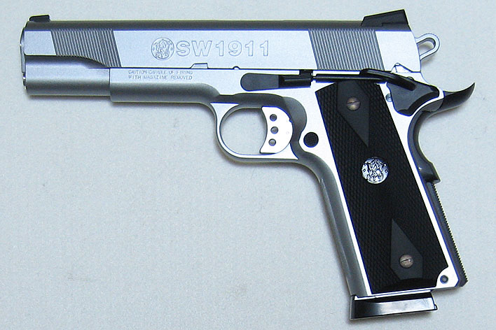 WA／S&W SW1911オールシルバー｜RIKSGUNS