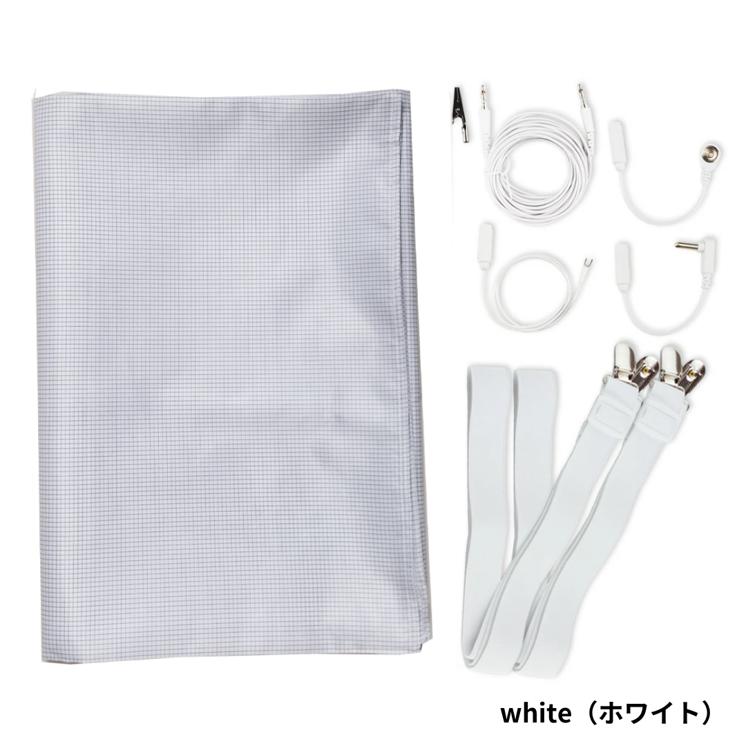 Earthiness Sheet アーシネスシーツ カーボン 140×98cm（コードセット