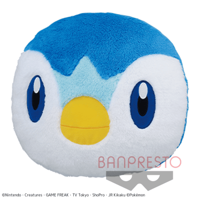 ポッチャマ】ポケットモンスター ほっこりいやされ でっかい顔型