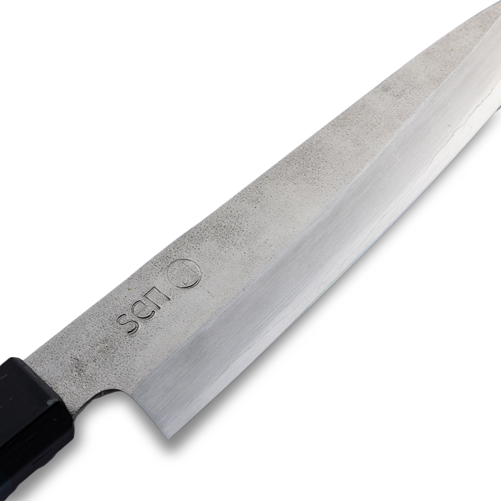 sen 閃】切付ペティナイフ 150mm 黒打 | ロカルコストア