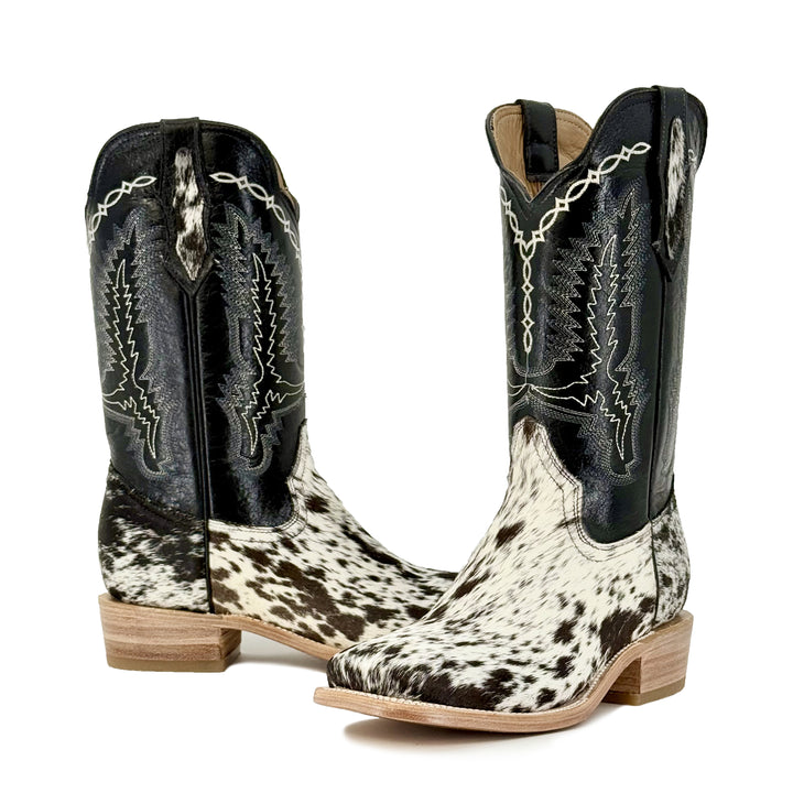Men's Bulldog Cowhide Boots - Natural – Roman Boots TX RB
