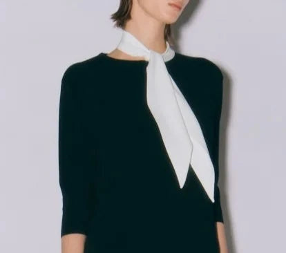 NEEDLE BI/COLOR CHIEF DRESS – Room no.8 ONLINE SHOP