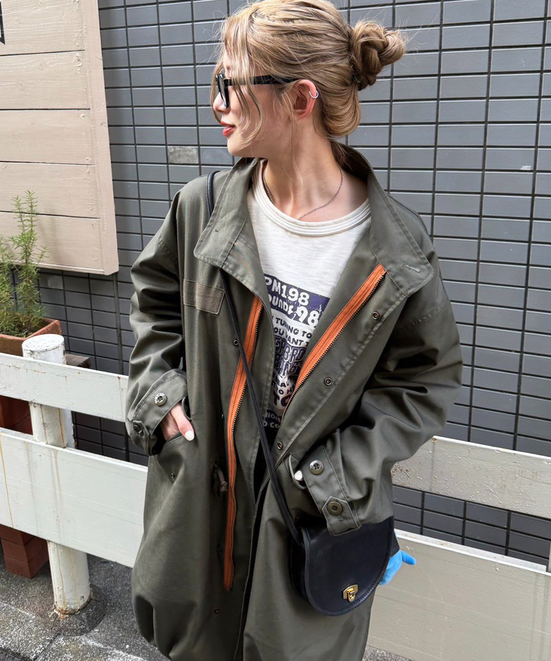 M-65 フィッシュテールライナー付きミリタリーコート｜DOUBLE NAME