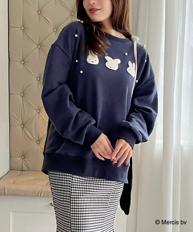 miffy 裏起毛スウェット｜MIIA ミーア 商品詳細｜ファッション通販